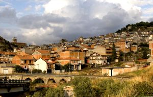 A Town on Mt Etna 